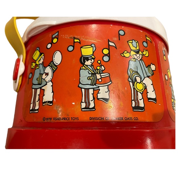 FisherPrice Toys Vintage Fisher Price Marching Band Drum Set 92